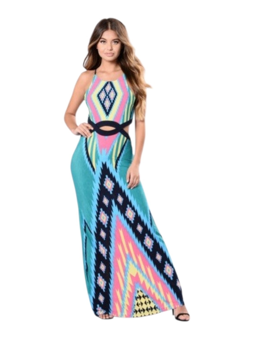 ✨ Magnifique robe maxi Fashion Nova – Medium ✨
